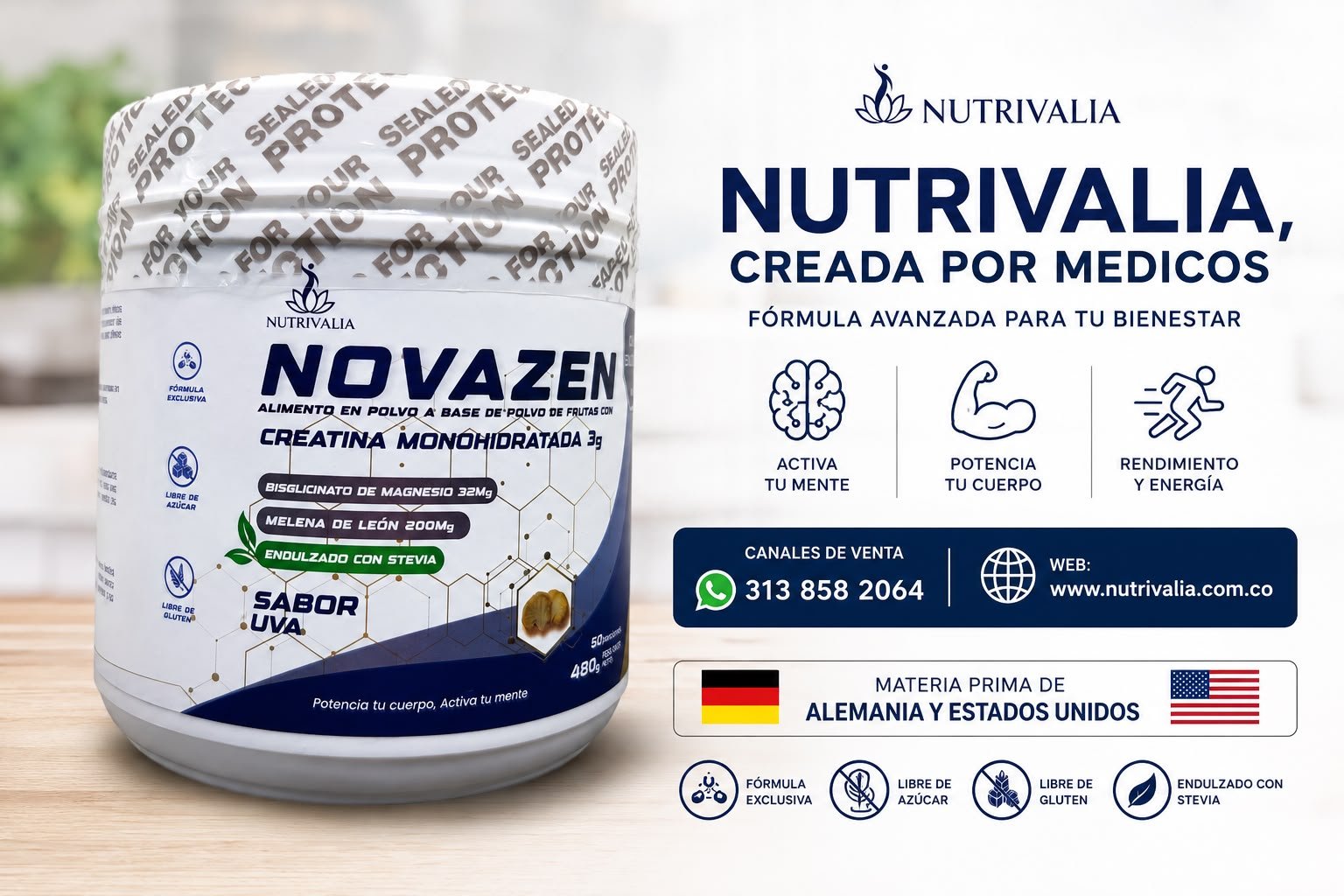 Novazen (Creatina Funcional) - Image 6