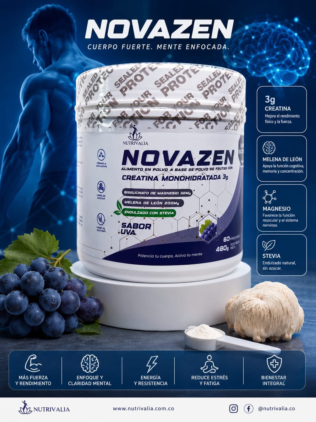 Novazen (Creatina Funcional) - Image 3
